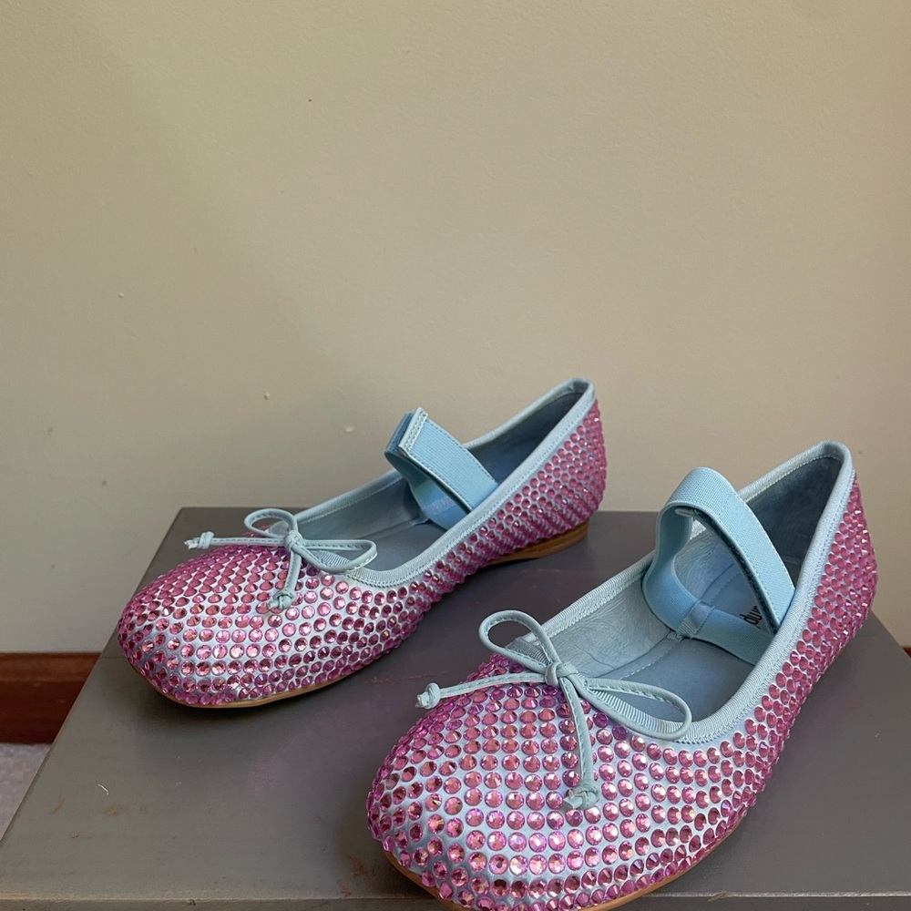 Jeffrey Campbell Prima Gemstone Mary Jane Ballet Flats - NEW NWOB - Picture 4 of 9